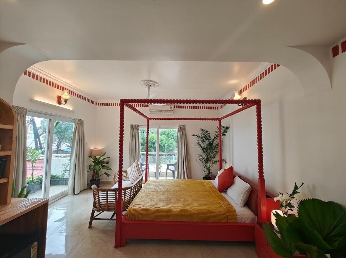 Valletta Beachside Morjim Ngoại thất bức ảnh